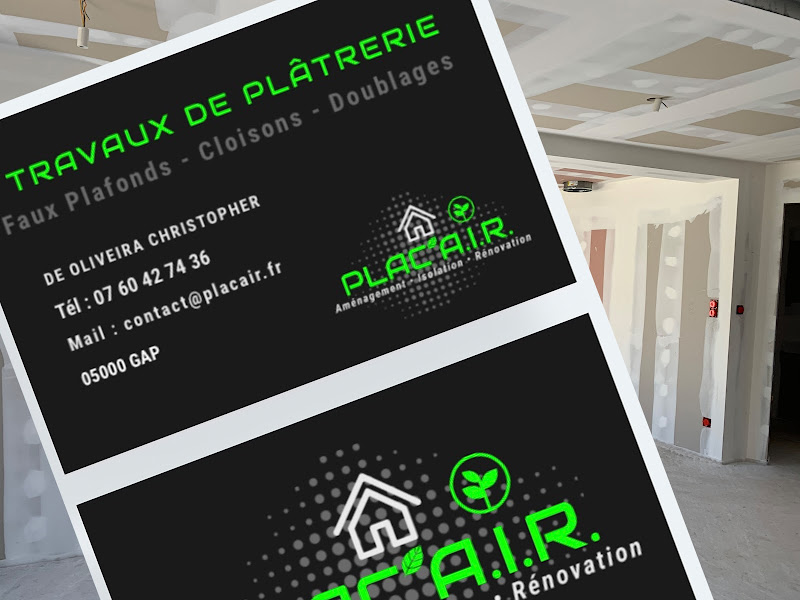 PLAC'AIR De Oliveira Christopher - façadier enduiseur à Gap