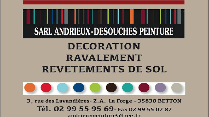 Andrieux-Desouches Peinture Sarl - façadier enduiseur à Betton