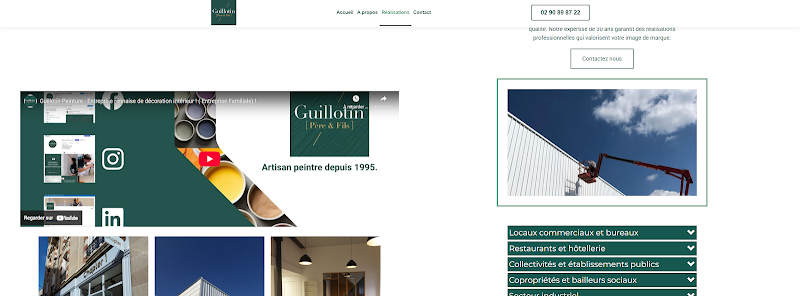 GUILLOTIN PEINTURE Père & Fils - façadier enduiseur à Rennes