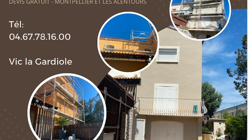 Les Façades de la Gardiole - façadier enduiseur à Vic-La-Gardiole