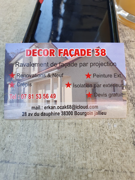 Decor Façade 38 - façadier enduiseur à Bourgoin-Jallieu