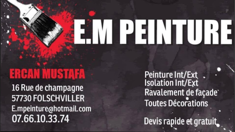 E.M Peinture - façadier enduiseur à Folschviller