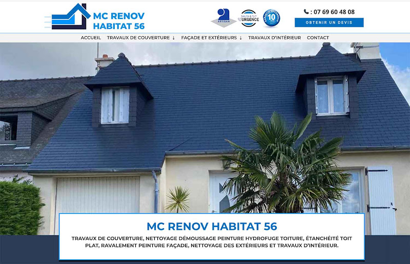 MC Renov Habitat 56 - façadier enduiseur à Camors