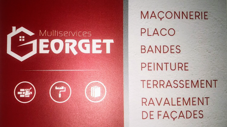 Multiservices georget - façadier enduiseur à Scorbé-Clairvaux