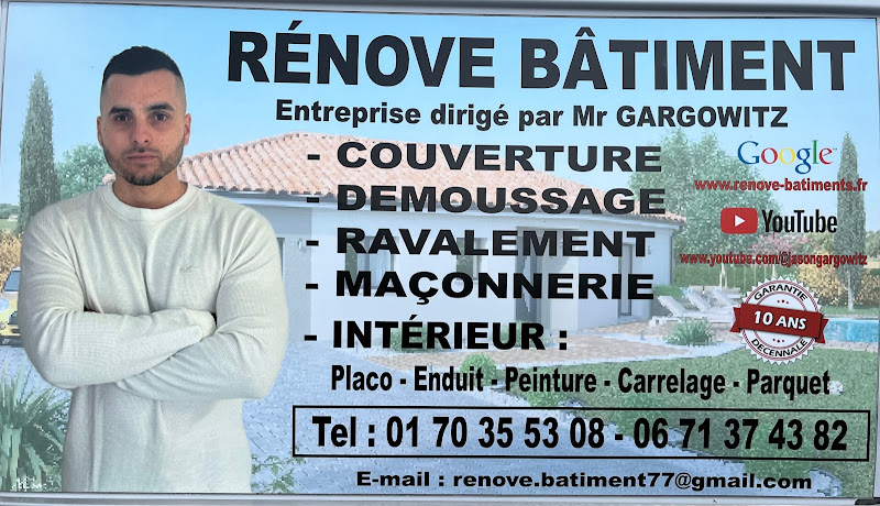Rénove Bâtiment - façadier enduiseur à Pommeuse