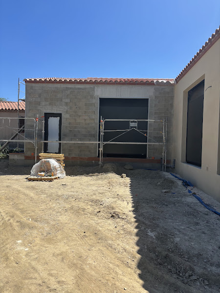 Sud façade - façadier enduiseur à Ria-Sirach