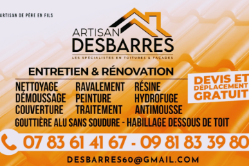 Artisan Desbarres - façadier enduiseur à Mogneville