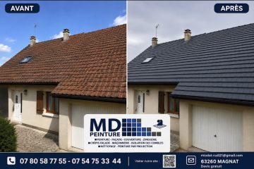 Artisan MD, Peinture - façadier enduiseur à Veyre-Monton