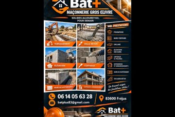Bat + - façadier enduiseur à Fréjus