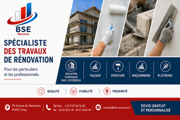 BSE Renova - façadier enduiseur à Orsay
