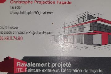 Christophe Projection Façade - façadier enduiseur à Foulbec