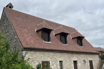 Couverture fontaine - façadier enduiseur à Vergt