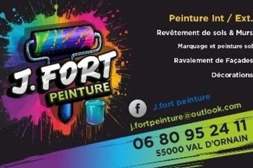 J FORT peinture - façadier enduiseur à Val-d'Ornain