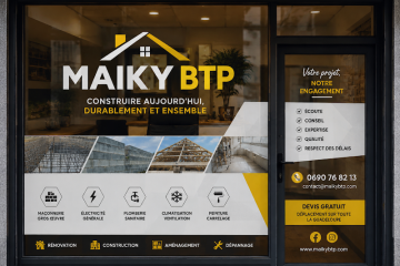 Maiky BTP - façadier enduiseur à Petit-Bourg