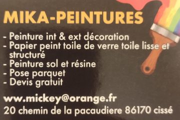 Mika-Peintures - façadier enduiseur à Biard
