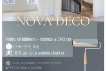 nova peinture - façadier enduiseur à Romorantin-Lanthenay