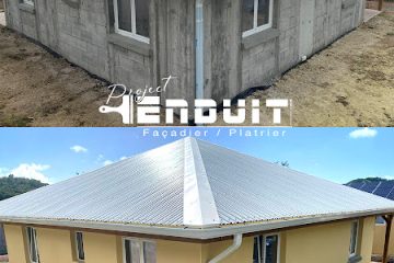 Project Enduit - façadier enduiseur à Le Diamant