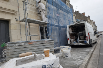 Ravalement de Façade Angers Maine-et-Loire - façadier enduiseur à Angers
