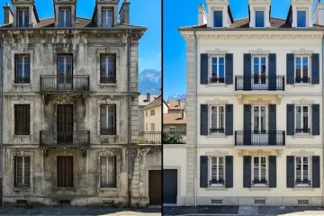 Ravalement de façade, Grenoble Isère - façadier enduiseur à Grenoble