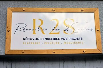 Rénovation des 2 Savoies - façadier enduiseur à Ugine
