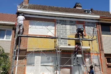Rénovation Lamberger - façadier enduiseur à Faches-Thumesnil