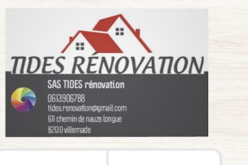Sas Tides rénovation - façadier enduiseur à Villemade