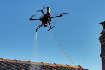 TOITURE DRONE - façadier enduiseur à Pompignac