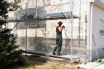 Un pinceau sur le mur - façadier enduiseur à Rives de l'Yon